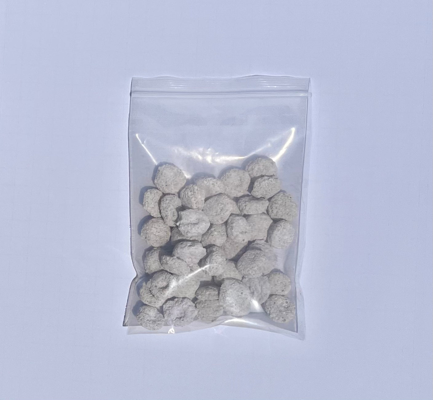 White Aragonite Frag Discs for Coral Growth – 1 Inch Frag Rock Discs