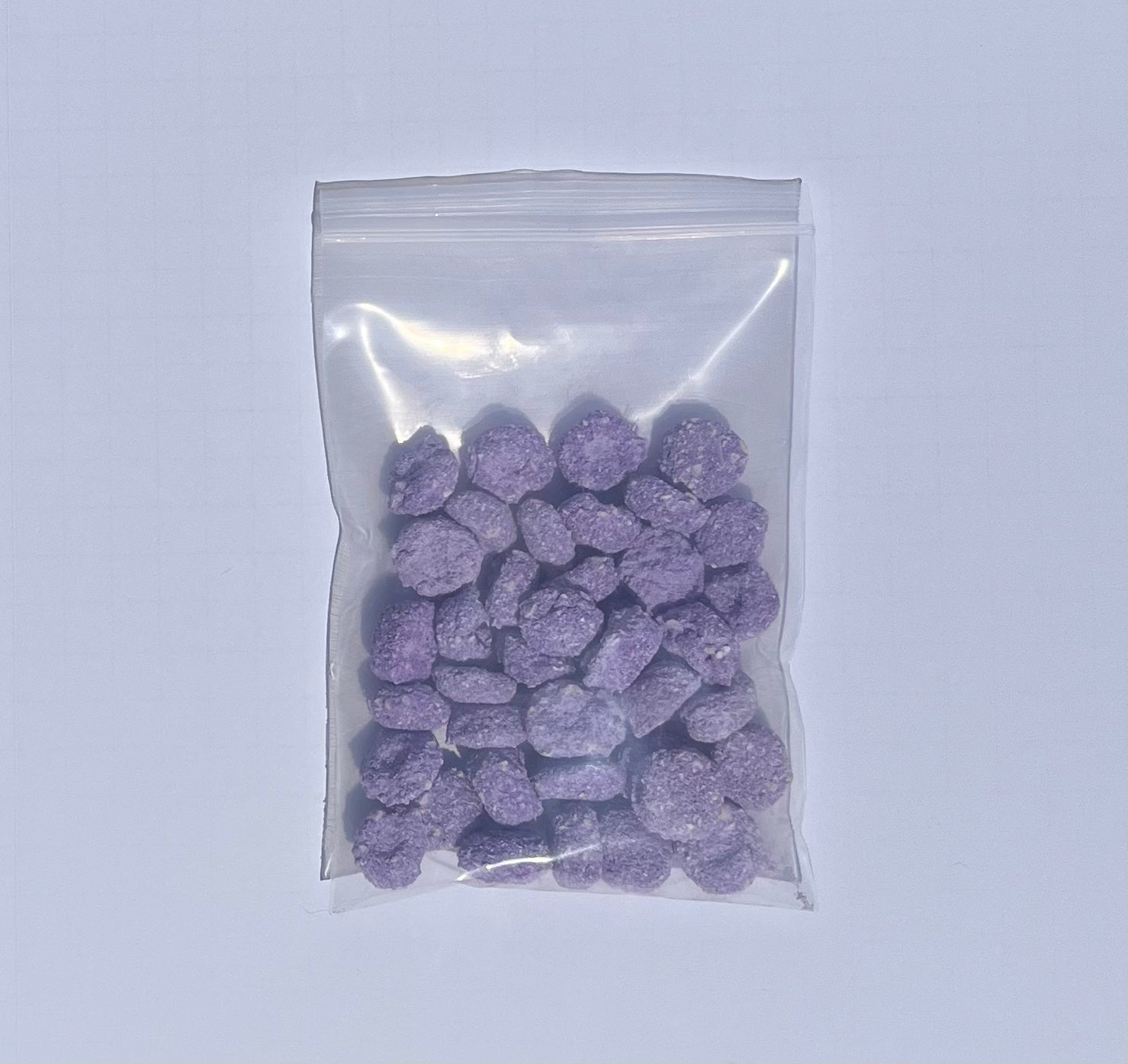 Purple Aragonite Frag Discs for Coral Growth – 1 Inch Frag Rock Discs