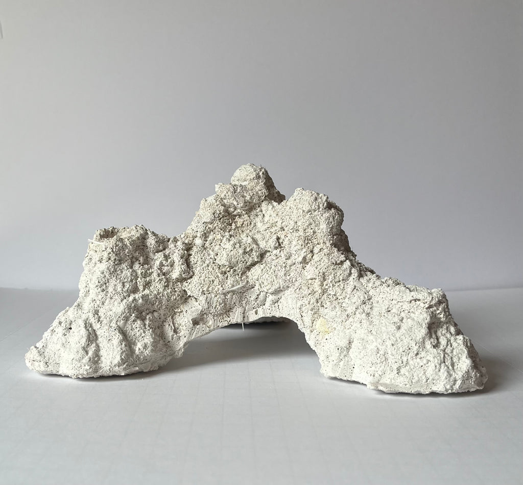 Dry Base Rock for Coral Frags — Aragonite Dry Rock with Frag Plug Holes