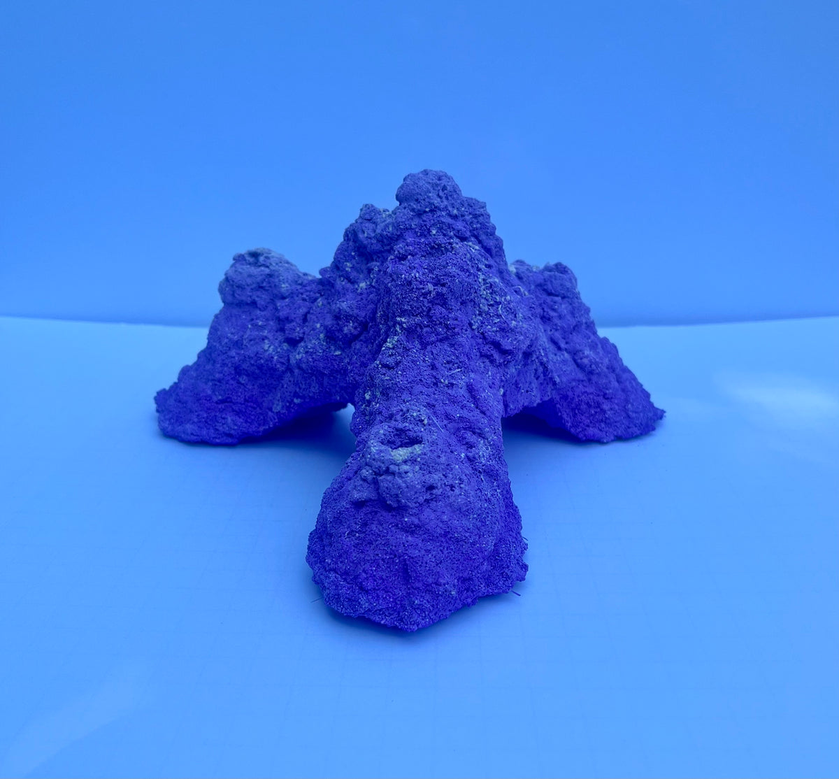 Dry Base Rock for Coral Frags — Aragonite Dry Rock with Frag Plug Holes