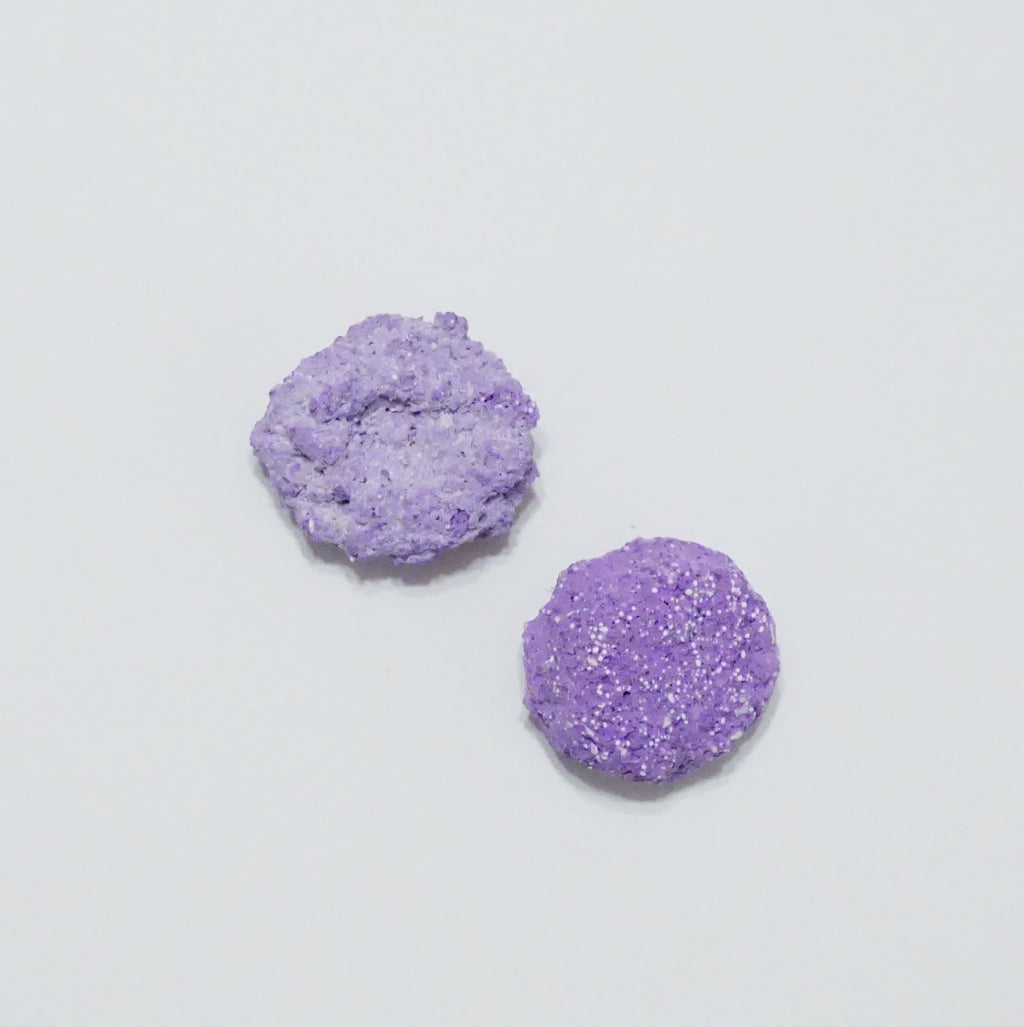 Purple Aragonite Frag Discs – 1" Coral Frag Mount Discs