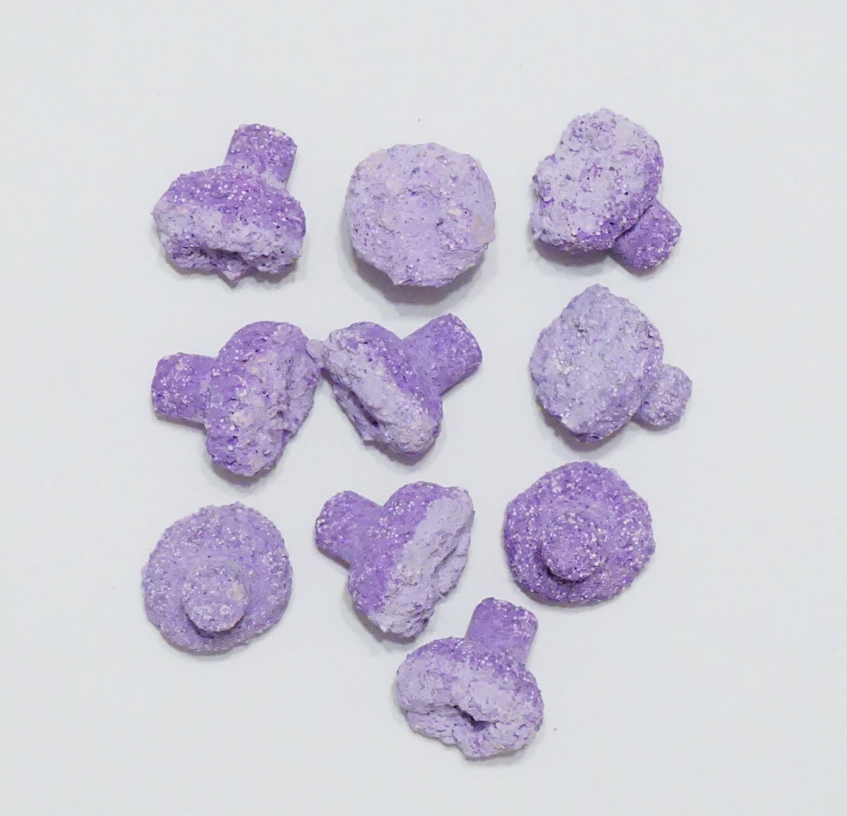 Purple Aragonite Frag Plugs – 1" Coral Frag Plugs